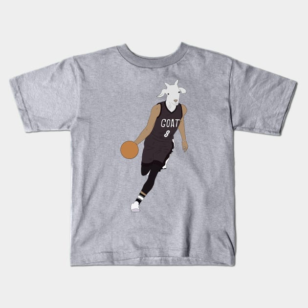 Spencer Dinwiddie, The GOAT Kids T-Shirt by rattraptees